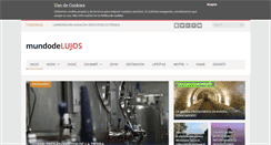 Desktop Screenshot of mundodelujos.com