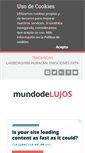Mobile Screenshot of mundodelujos.com