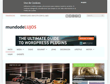Tablet Screenshot of mundodelujos.com